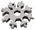 Produktbild: MC POWER Universal-Schneeflocken-Tool | 18-in-1 Bitsatz mit Flaschenöffner, Schraubendreher | Kompaktes Multifunktionswerkzeug