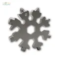 Produktbild: 18 in 1 Multifunktionswerkzeug aus Edelstahl Schneeflocken Multitool Werkzeug
