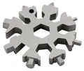Produktbild: McPower 18in1 Werkzeug Schneeflocken Multitool Multifunktionswerkzeug Edelstahl