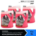 Produktbild: Mannol Antifreeze Kühlerfrostschutz AF12+ (-40 °C) Longlife 4x5 Liter = 20 Liter