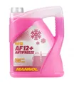 Produktbild: 5 Liter MANNOL ANTIFREEZE AF12 + Kühlerfrostschutz ROT -40°C Ford  Opel Mercedes