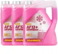 Produktbild: 3x5 Liter MANNOL ANTIFREEZE AF12+ Kühlerfrostschutz ROT -40°C Ford Opel Mercedes