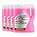 Produktbild: 20 (4x5) Liter MANNOL Antifreeze AF12+ Frostschutz Fertiggemisch rot (-40°C)