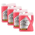 Produktbild: 4x Mannol Antifreeze AF12+ Kühlmittel Kühlerfrostschutz Rot G12+ VW Audi 5L