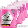 Produktbild: 4x 5L MANNOL AF12+ G12+ ROSA/ROT bis -40°C KÜHLERFROSTSCHUTZ