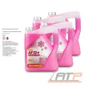 Produktbild: MANNOL 4x 5 L LITER ANTIFREEZE AF12+ (-40°C) LONGLIFE KÜHLERFROSTSCHUTZ ROT