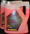 Produktbild: 2x5 Liter MANNOL ANTIFREEZE AF12+ Kühlerfrostschutz ROT -40°C Ford Opel Mercedes
