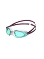 Produktbild: Speedo Unisex Kinder Hydropulse Schwimmbrille | Bequeme Passform | Verstellbares Design | Anti-Beschlag | Wasserdicht Schwimmbrille, Deep Plum/Clear/Light Blue, Einheitsgröße