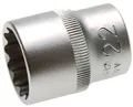 Produktbild: BGS 12-kant Stecknuss SW 22mm , 1/2