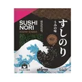 Produktbild: Allgroo Nori Gold Seetang, ganze Blätter, geröstete Seealgen, ideal für Sushi, vegan und glutenfrei, 1 x 25 g mit 10 Blättern