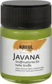 Produktbild: Kreul Javana Stoffmalfarbe für helle Stoffe olivgrün 50 ml