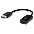 Produktbild: StarTech.com DisplayPort auf HDMI Adapter - 4K 30Hz Aktiver DP auf HDMI Video Konverter - DP zu HDMI Monitor/Fernsehgerät/Display Kabel Adapter Dongle - Ultra HD DP 1.2 auf HDMI 1.4 Adapter (DP2HD4KS)