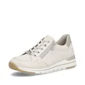 Produktbild: Remonte Damen Low-Top Sneaker R6716, Frauen Halbschuhe,lose Einlage,Freizeitschuhe,Turnschuhe,Laufschuhe,straßenschuhe,beige Kombi (60),40 EU