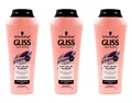 Produktbild: Gliss Hair Repair Anti-Spliss Wunder Versiegelungs-Shampoo , 3x 250ml EA404289 X