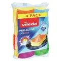 Produktbild: Vileda Colors 4er Topfreiniger 149444 , 1 Packung = 4 Stück