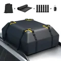 Produktbild: 400L Auto Dachbox Dachkoffer Faltbare Aufbewahrungsbox Dachtasche+Zahlenschloss