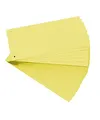Produktbild: Exacompta 13325B 100er Pack Premium Karton-Trennstreifen. 10,5 x 24 cm gelb. Fü