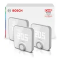 Produktbild: Bosch Smart Home Raumthermostat II für kabelgebundener Heizsysteme, 230 V, kompatibel mit Google Assistant und Alexa, 3er Set