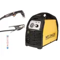 Produktbild: WELDINGER Plasmaschneidegerät Plasmaschneider PS 55 pilot pro Pilotlichtbogen Druckregler 20-45 A, 20 - 45 A, 5-tlg., integrierter Druckregler