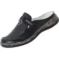 Produktbild: Rieker Clog - Schwarz Kunstleder Größe: 36 Normal - Schwarz - 36