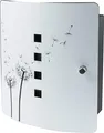 Produktbild: Burg Wächter 38950 6204/10 Ni Pusteblume Motivschlüsselbox, Schwarz / Edelstahl, Uni