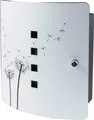 Produktbild: Burg Wächter 38950 6204/10 Ni Pusteblume Motivschlüsselbox Schwarz Edelstahl
