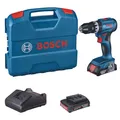 Produktbild: Bosch Akku-Schlagbohrer GSB 18V-45 2x 2,0Ah + Ladegerät in L-Case
