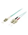 Produktbild: equip Pro Patch-Kabel SC/UPC Multi-Modus M bis LC/UPC M 15 m Glasfaser 50/125 Mikrometer OM3 halogenfrei Türkis (255317)
