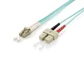 Produktbild: Equip LWL-Patchkabel-Glasfaserkabel LC->SC 50/125mμ 15.00m Multimode Duplex Türk