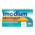Produktbild: IMODIUM akut lingual Schmelztabletten 6 St.
