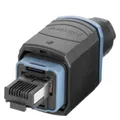 Produktbild: Siemens 6GK1901-1BB20-6AA0 IE FC RJ45 Plug PRO 2x2, Fast-Connect Push-Pull-Stecker, IP65 6GK19011BB206AA0 1St.