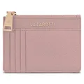 Produktbild: Lazarotti Bologna kompaktes Leder Airtag Kreditkartenetui für Damen | mit Reißverschlussfach, 4 Kartenfächer, RFID-Schutz & Schlüsselring | 11,5 x 8,5 x 1 cm