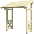 Produktbild: Skan Holz Haustür-Vordach Paderborn 4 Natur 242 cm x 156 cm