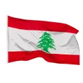 Produktbild: Flagge Libanon Fahne 90 150 Cm Libanesische Hissflagge Polyester Krea Lebanon