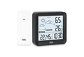 Produktbild: ADE Kleine digitale Wetterstation mit Außensensor Funkwetterstation (mit Funkwecker, Wettervorhersage, Luftfeuchtigkeit, Luftdruck)