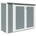 Produktbild: Bertilo Gartenschrank Multibox 3 Grau 200 cm x 82 cm FSC®