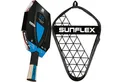 Produktbild: Sunflex Tischtennisschläger B35 + Tischtennishülle Single, Tischtennis Schläger Set Tischtennisset Table Tennis Bat Racket
