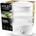 Produktbild: Adler AD6331 Dampfgarer 9L 800W 3 Ebenen