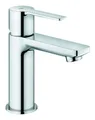 Produktbild: Grohe Lineare Einhand-Waschtischbatterie mit Push-Open-Ablaufgarnitur XS-Size - Chrom - 23791001