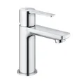 Produktbild: GROHE Lineare - Einhand- Waschtischarmatur (wassersparend, XS-Size, schnelle Befestigung, mit Temperaturbegrenzer, flexible Anschlussschläuche), chrom, 23791001