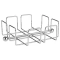 Produktbild: APS Serviettenhalter WIRE Edelstahl Metall verchromt (B)190 x (T)190 x (H)65 mm