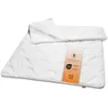 Produktbild: sleepling Microfaserbettdecke Basic 100, Füllung: 100% Polyester, Bezug: 100% Polyester, in 135x200 cm, 155x220 cm und Weitere, Allergiker geeignet, Made in EU weiß 155 cm x 220 cm