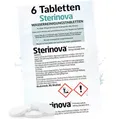 Produktbild: JB White Puritabs Sterinova 6X Wasser Rudergerät Tabletten gegen Algen, extra konzentriert, Chlortabletten zB geeignet für WaterRower, SportPlus, Skandika Wasserrudergerät (1 x 6)