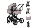 Produktbild: Chipolino Kombi-Kinderwagen Kinderwagen 2 in 1 Amore, Getränkehalter Wickeltasche Fußabdeckung Korb