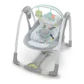 Produktbild: Baby Schaukelwippe Schaukelstuhl Compact Swing - Hugs & Hoots Grau Weiß Baby