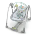 Produktbild: Schaukelstuhl Compact Swing - Hugs & Hoots Grau Weiß Baby