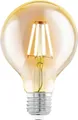Produktbild: Eglo LED Leuchtmittel G80 E27 Globeform 4 W warmweiß amber