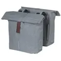 Produktbild: Basil Doppelpacktasche City grey melee, 30x18x49cm, grau