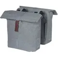 Produktbild: Doppelpacktasche Basil City grey melee, 12x29x30 cm, 28-32ltr