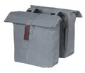 Produktbild: BASIL Doppelpacktasche City Befestigung: DBS / MIK / Racktime-Platte | grau mele